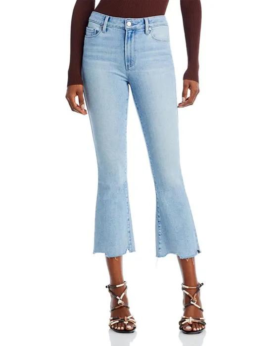 Colette High Rise Cropped Flare Jeans in Shooting Star