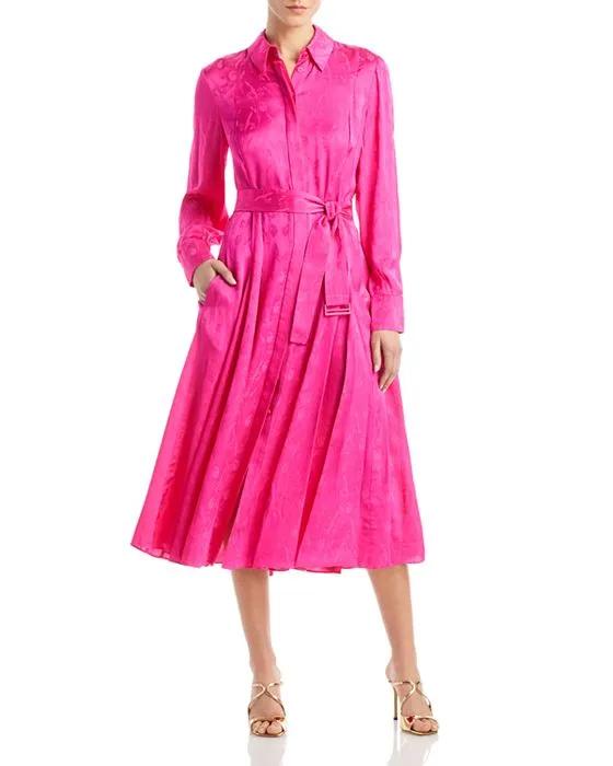 Collection Pleated Shirtdress
