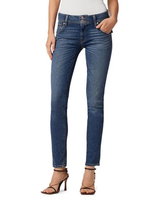 Collin Mid Rise Skinny Jeans in Second Chance