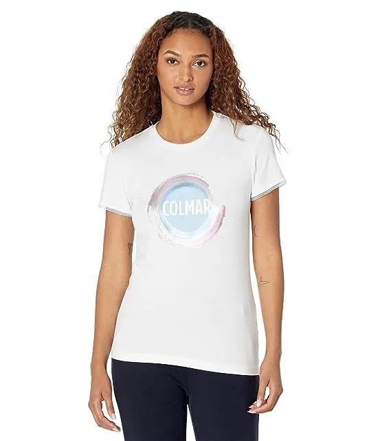 Colmar Print Short Sleeve Stretch Jersey T-Shirt
