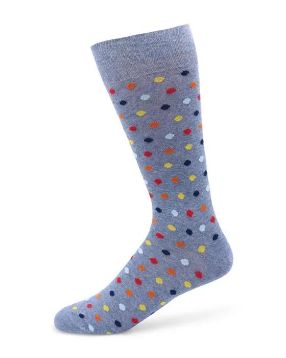 Color Dots Crew Socks - 100% Exclusive