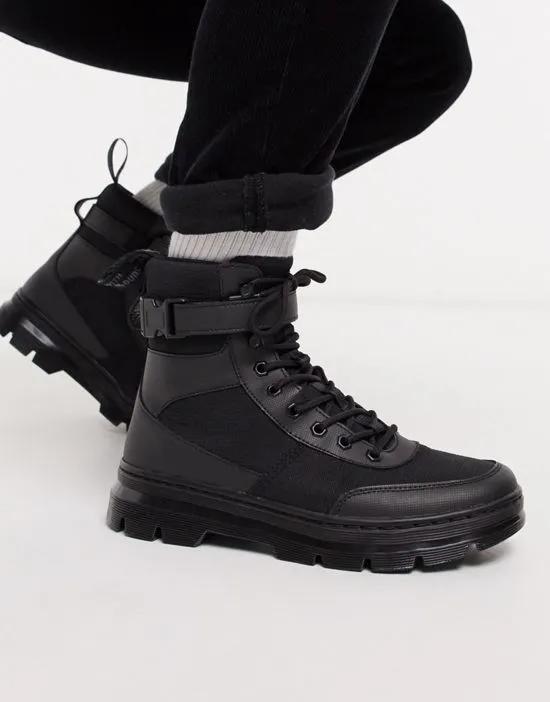 combs tech 8 eye boots in black