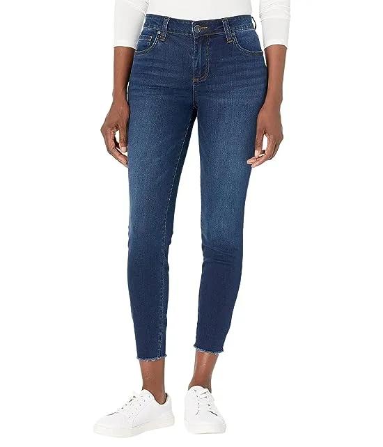 Connie Mid-Rise Ankle Skinny in Giddy