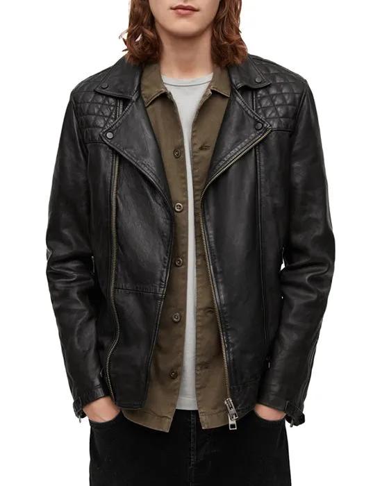 Conroy Leather Biker Jacket