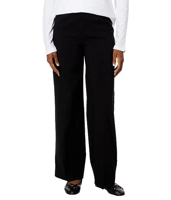 Control Stretch Pull-On Wide Leg Pants