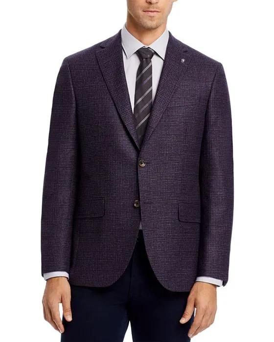 Conway Textured Solid Regular Fit Sport Coat