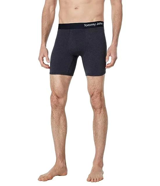 Cool Cotton Mid-Length Boxer Brief 6"
