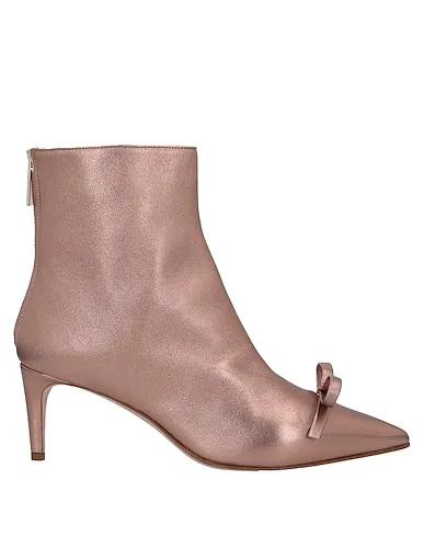 Copper Ankle boot