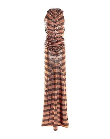 Copper Jersey Long dress