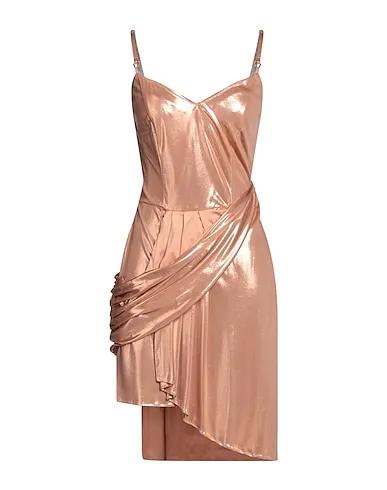 Copper Jersey Short dress