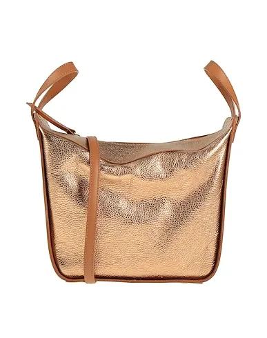 Copper Leather Handbag