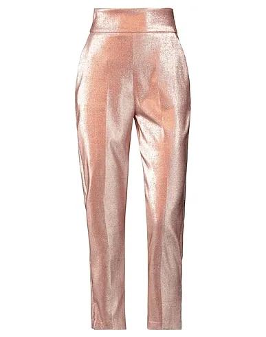 Copper Plain weave Casual pants