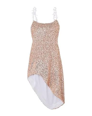 Copper Tulle Short dress