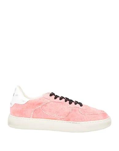 Coral Canvas Sneakers