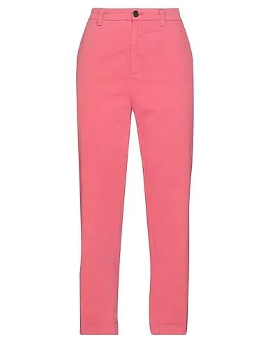 Coral Cotton twill Casual pants
