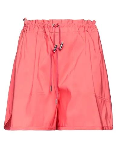 Coral Cotton twill Shorts & Bermuda