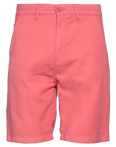 Coral Cotton twill Shorts & Bermuda
