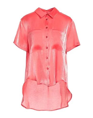 Coral Crêpe Patterned shirts & blouses