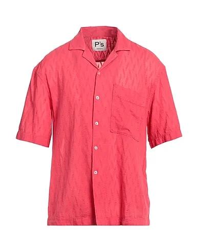 Coral Jacquard Solid color shirt