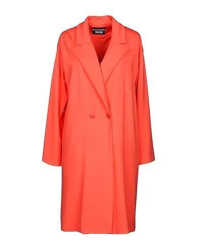 Coral Jersey Double breasted pea coat