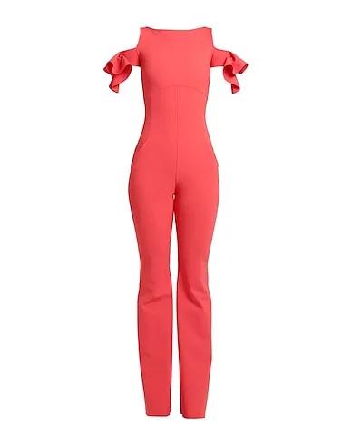 Coral Jersey Jumpsuit/one piece