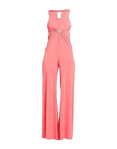 Coral Jersey Jumpsuit/one piece