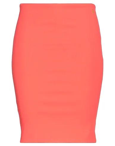 Coral Jersey Mini skirt