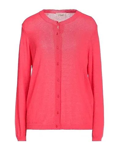 Coral Knitted Cardigan