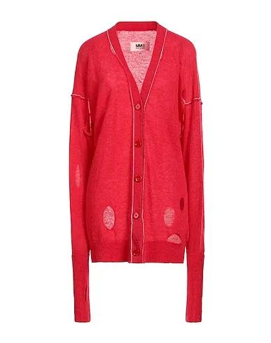 Coral Knitted Cardigan