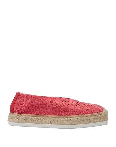 Coral Knitted Espadrilles