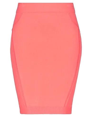 Coral Knitted Midi skirt