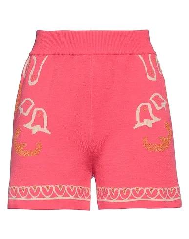 Coral Knitted Shorts & Bermuda