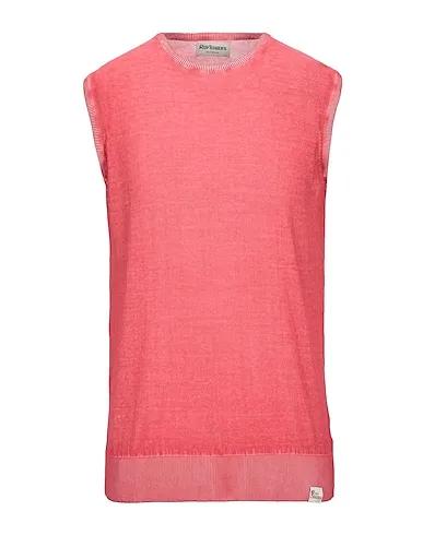 Coral Knitted Sleeveless sweater