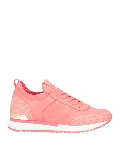 Coral Knitted Sneakers