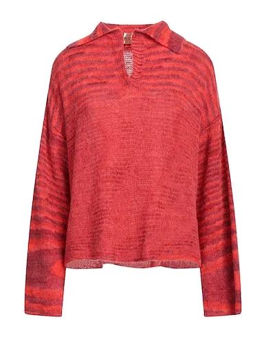 Coral Knitted Sweater