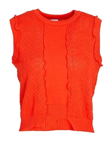 Coral Knitted Top COTTON PATCHWORK TANK TOP
