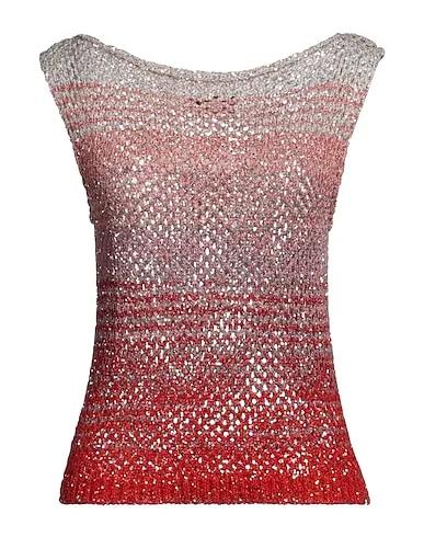 Coral Knitted Top