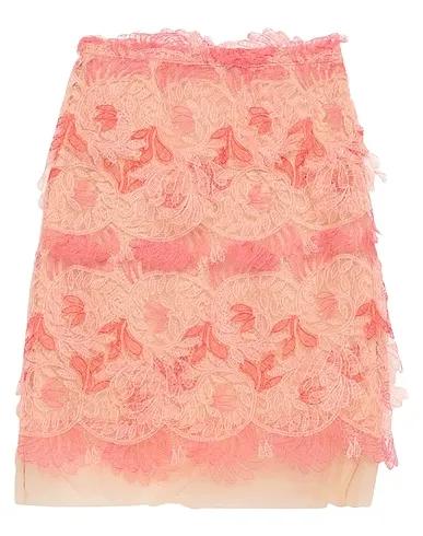 Coral Lace Mini skirt