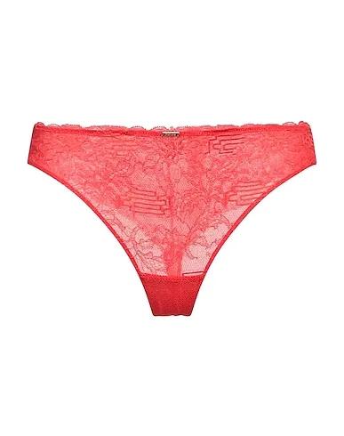Coral Lace Thongs