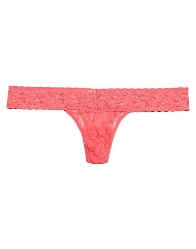 Coral Lace Thongs