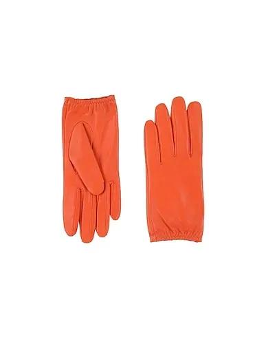 Coral Leather Gloves