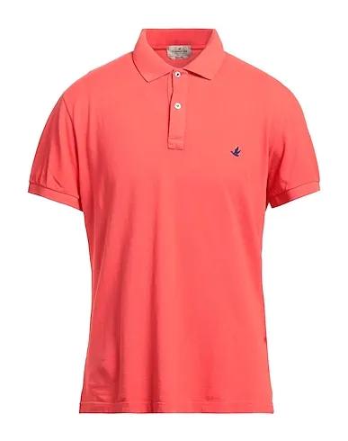 Coral Piqué Polo shirt