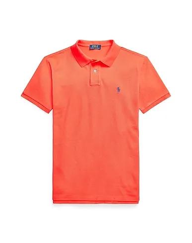 Coral Piqué Polo shirt SLIM FIT MESH POLO SHIRT
