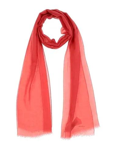 Coral Plain weave Scarves and foulards