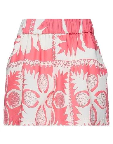 Coral Plain weave Shorts & Bermuda