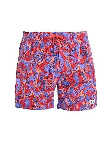 Coral Plain weave Swim shorts Brinco Short - Print
