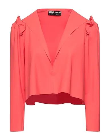 Coral Synthetic fabric Blazer