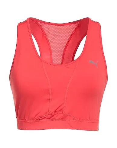 Coral Synthetic fabric Top
