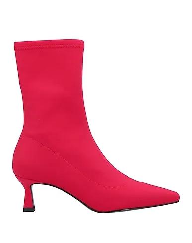 Coral Techno fabric Ankle boot