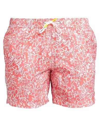Coral Techno fabric Swim shorts